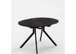 Стол Рио ЛДСП каркас чёрный подстолье чёрное