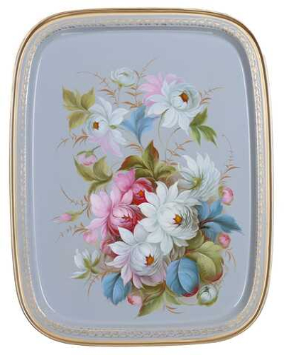Zhostovo metal tray A19D18052680