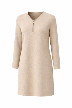 ITALY K (LARA) платье (оверсайз) - бежевый