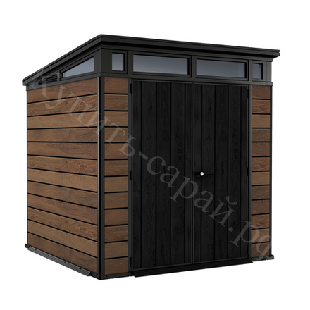 Садовый сарай Keter Signature Pent 7x7 brown