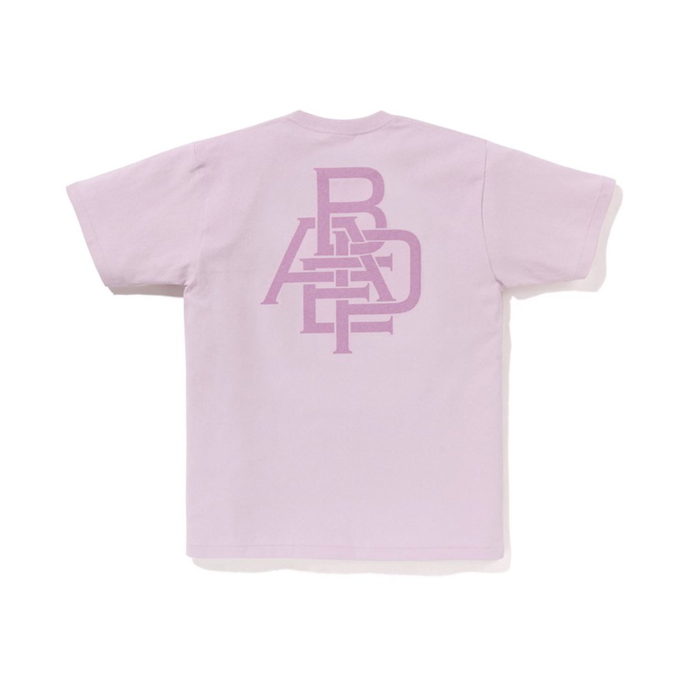 A Bathing Ape Pigment A Bathing Ape Logo Tee фиолетовый PPX