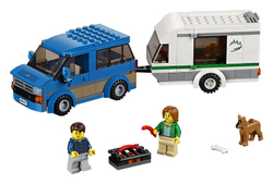 LEGO City: Фургон и дом на колёсах 60117 — Van & Caravan — Лего Сити Город