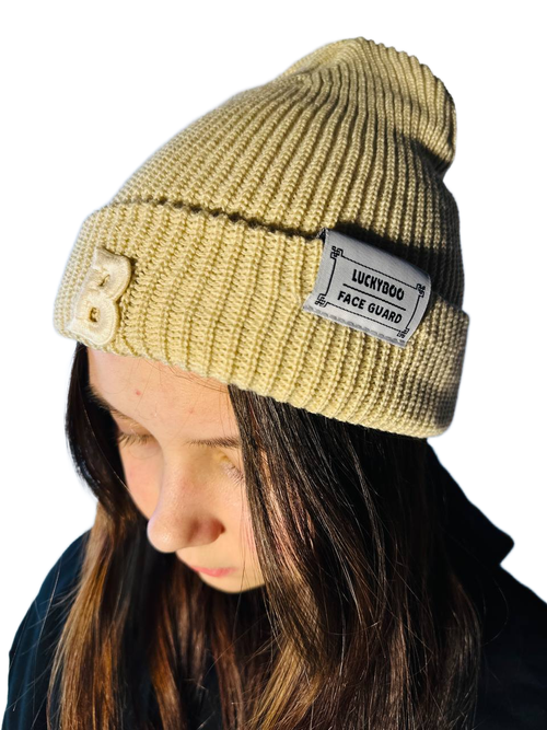 Шапка LUCKYBOO HERO (бежевый) (One size)
