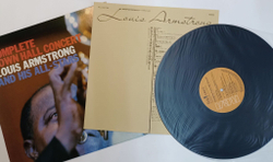 Винтажная виниловая пластинка LP Louis Armstrong And His All Stars Complete Town Hall Concert (Japan 1977)