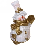 Фигурка «Снеговичок нарядный» 12,5 см