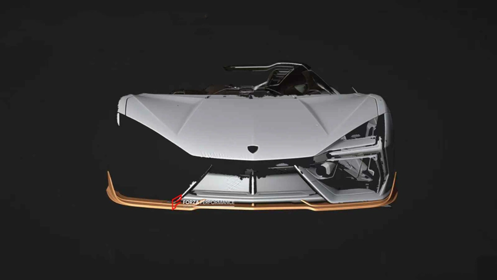 Карбоновая губа переднего бампера для LAMBORGHINI REVUELTO 2023+ Ламборгини