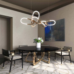 Chandelier  horizontal Bouchon by Barlas Baylar