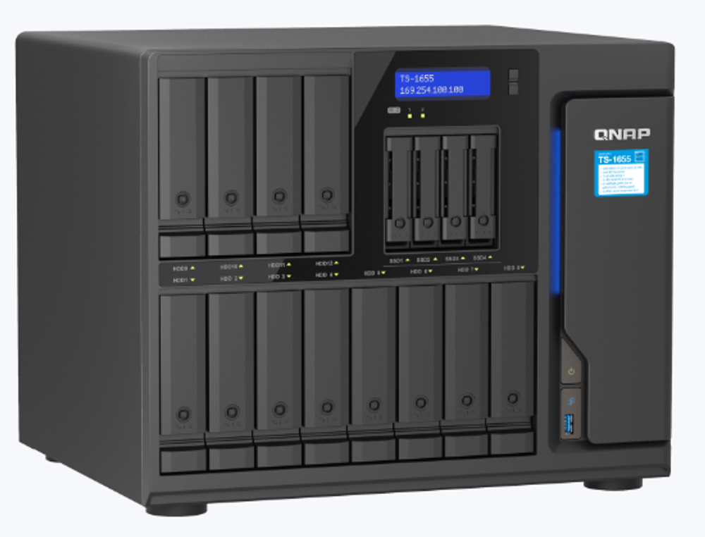 Сетевой RAID-накопитель  QNAP TS-1655-8G