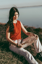 Кроп-топ Aroha Tino (красный)