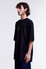 Футболка Гербарий Ландыш Черная