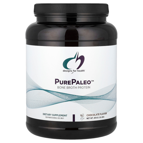 Designs For Health, PurePaleo™, Bone Broth Protein, Chocolate, 1.8 lbs (810 g)