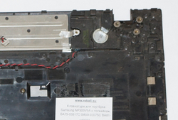 Клавиатура для ноутбука Samsung NP300V5A с топкейсом, BA75-03317C BA59-03075C BA81-14269A