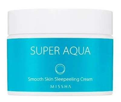 MISSHA Super Aqua Smooth Skin Peeling Cream.