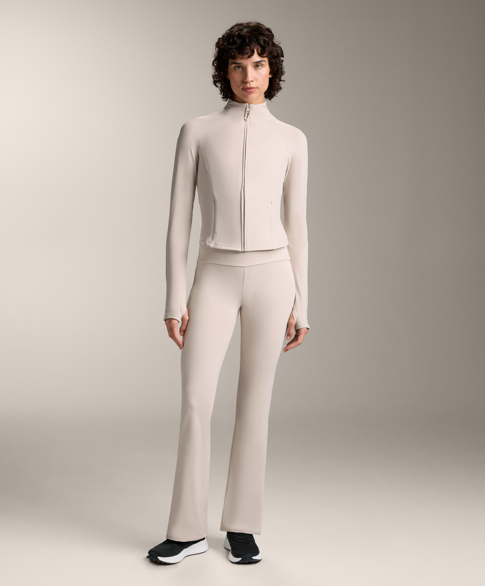 Oysho Легкая и теплая высокотехнологичная куртка, светло-бежевый