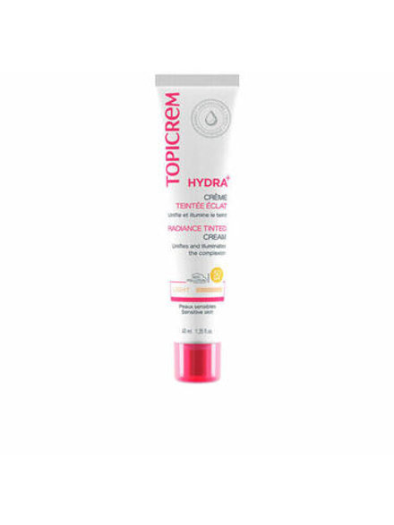 Крем, подсвечивающий кожу Topicrem Hydra+ ясно Spf 50 40 ml