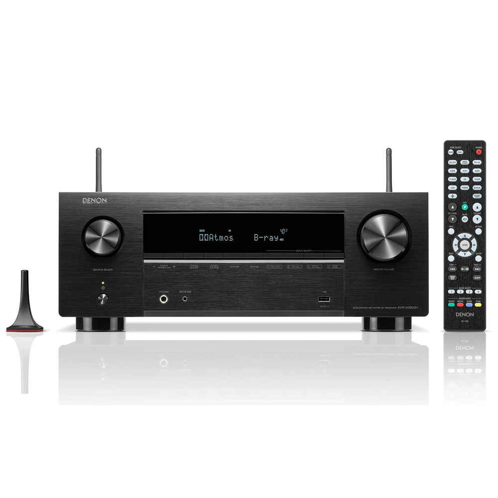 AV ресивер Denon AVR-X2800H, Black