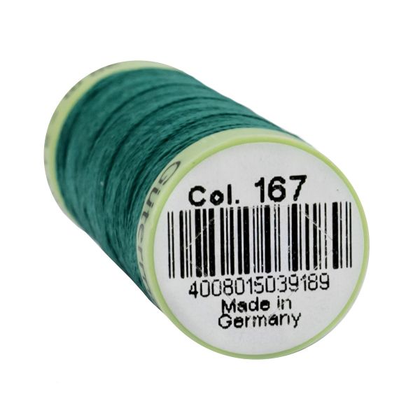 Нитки отделочные Gutermann Top Stitch 30 (30 метров), 5 кат. | 167 нефритовый