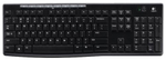 Клавиатура Logitech Wireless Combo MK270 черный