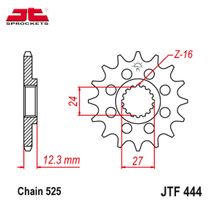 JT JTF444.17 звезда передняя (ведущая), 17 зубьев