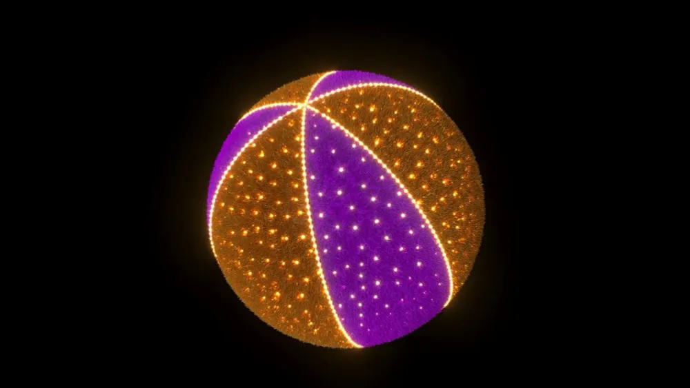 световая детская игрушка "мячик"