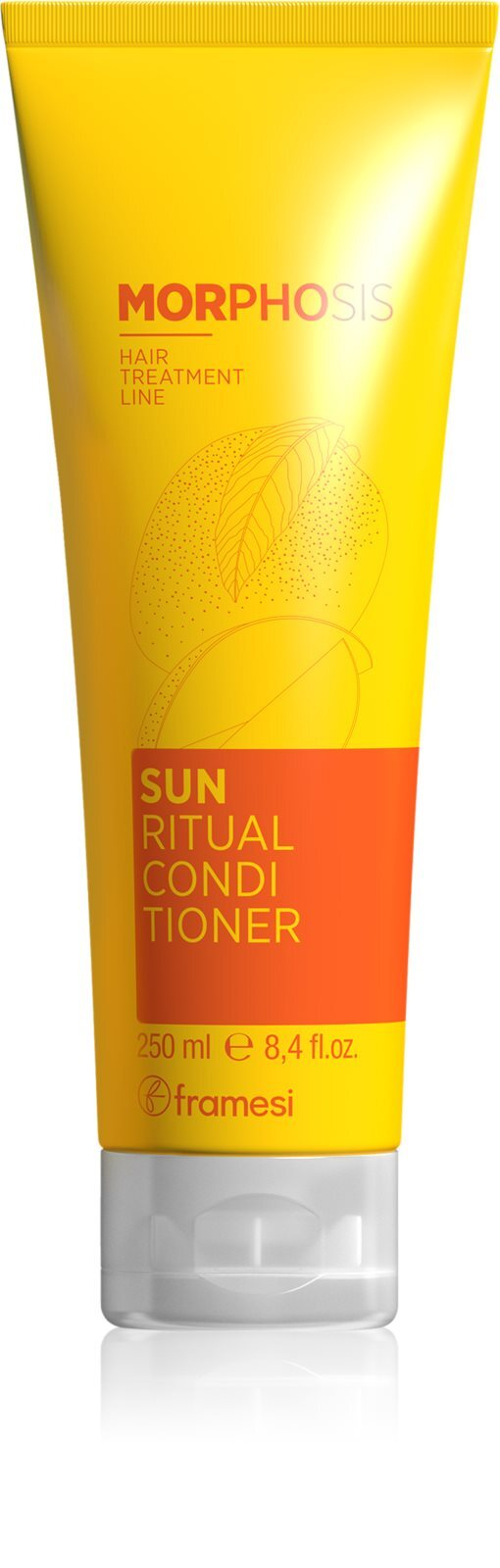 Framesi Morphosis Sun Ritual - увлажняющий кондиционер для волос, подвергшихся вредному воздействию солнечных лучей /   250  ml  / GTIN 8032505873836
