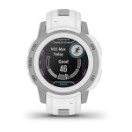 Умные часы Garmin Instinct 2S Solar Surf белый с серебристым безелем