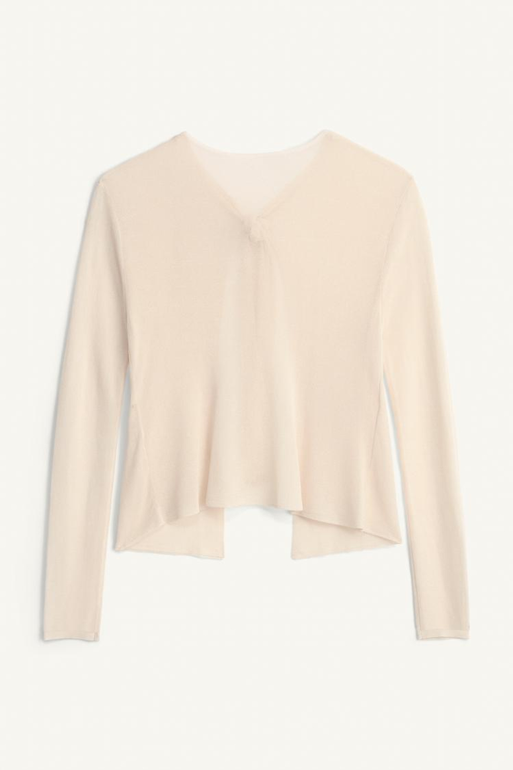 ZARA ТРИКОТАЖНЫЙ КАРДИГАН - LIMITED EDITION, ЭКРЮ