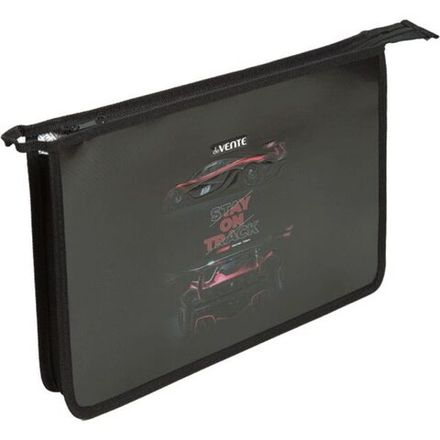 Папка для тетрадей 1 отделение А4 на молнии deVente, ламинат, Stay On Track