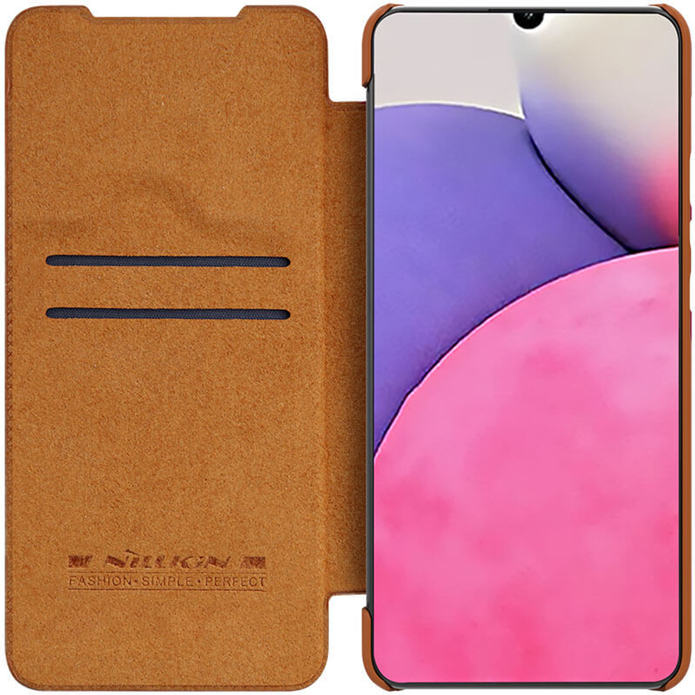 Кожаный чехол-книжка Nillkin Leather Qin для Samsung Galaxy A33