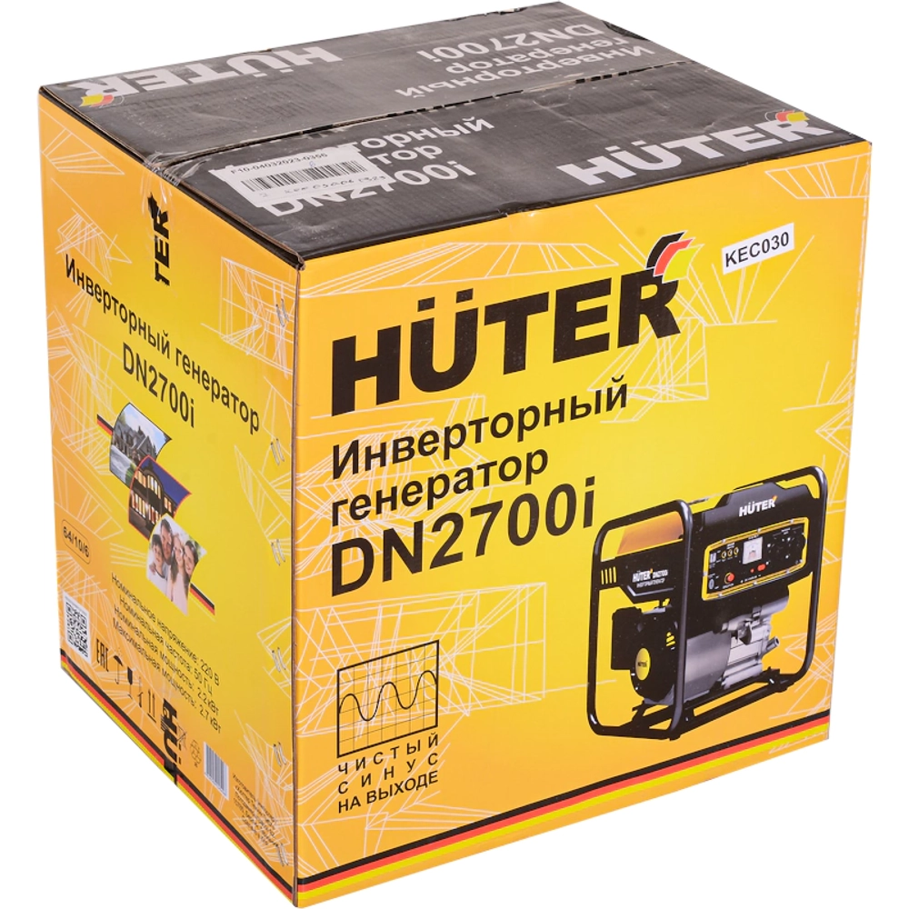HUTER DN2700i инверторный генератор 64/10/6