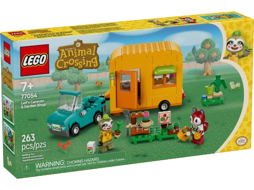 Конструктор LEGO Animal Crossing 77054 Магазин товаров для дома на колесах и сада Лейфа