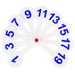 Веер-касса (цифры от 1 до 20) ПИФАГОР, 227392