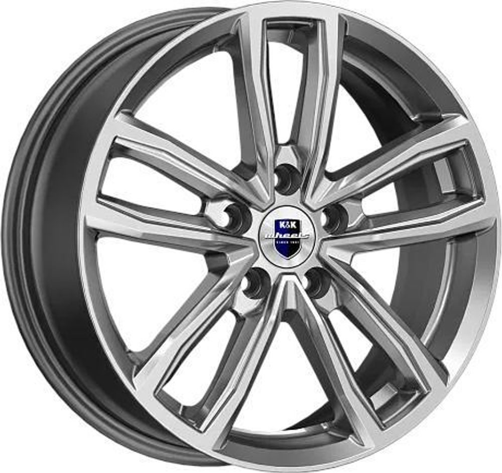 K&amp;K Каланг 6.5x17 5x139.7 ET 40 Dia 98.1 (кварц)