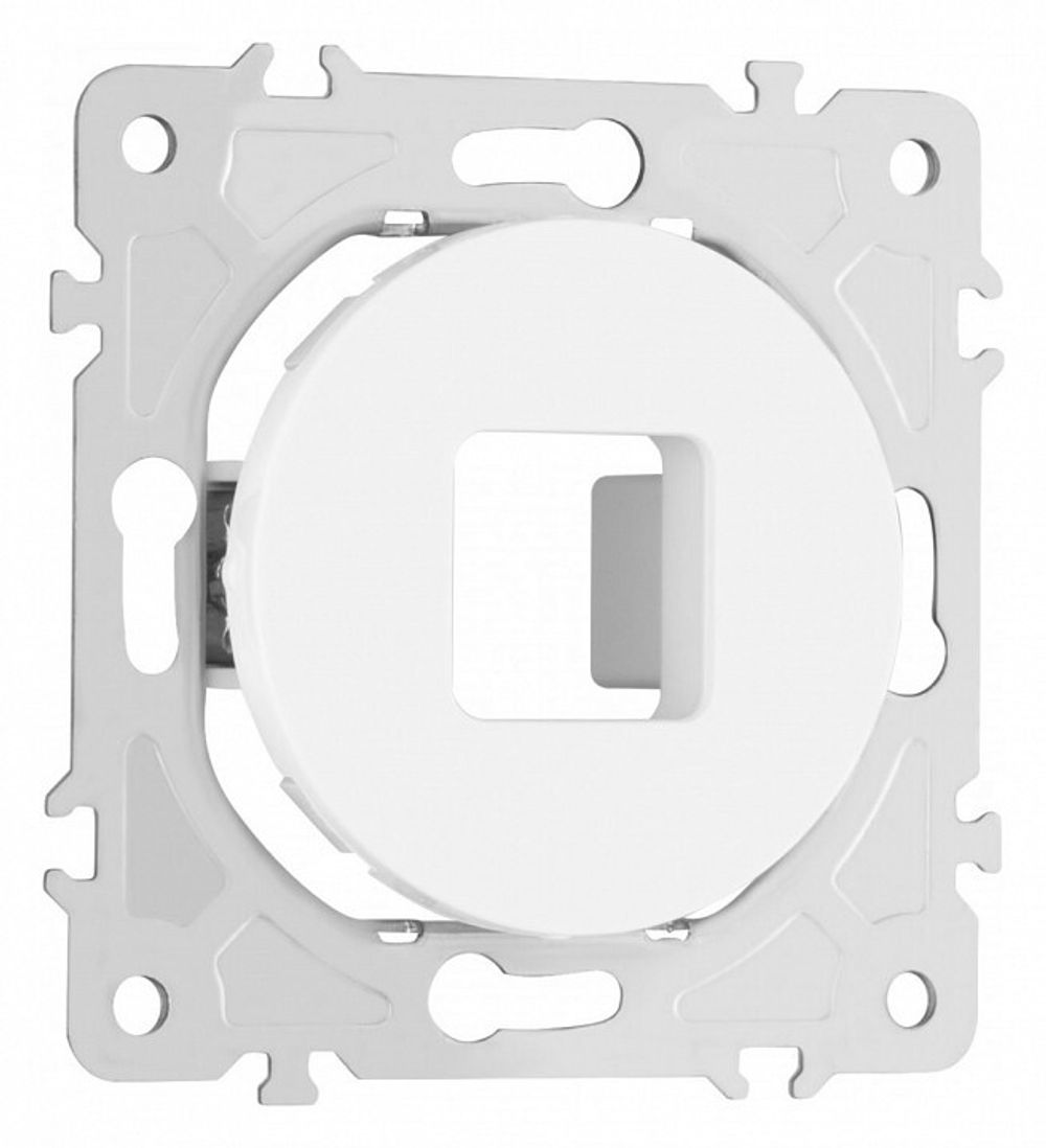 Розетка для вывод кабеля без рамки Arte Milano am-202 202.49-1.white