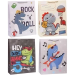 Пакет подарочный «Весёлая игра» 31*40*12 см, микс