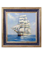 Картина на стену для интерьера на холсте в раме 28*28 см