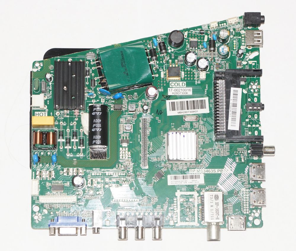 TP.MS3463S.PB801 mainboard телевизора DEXP