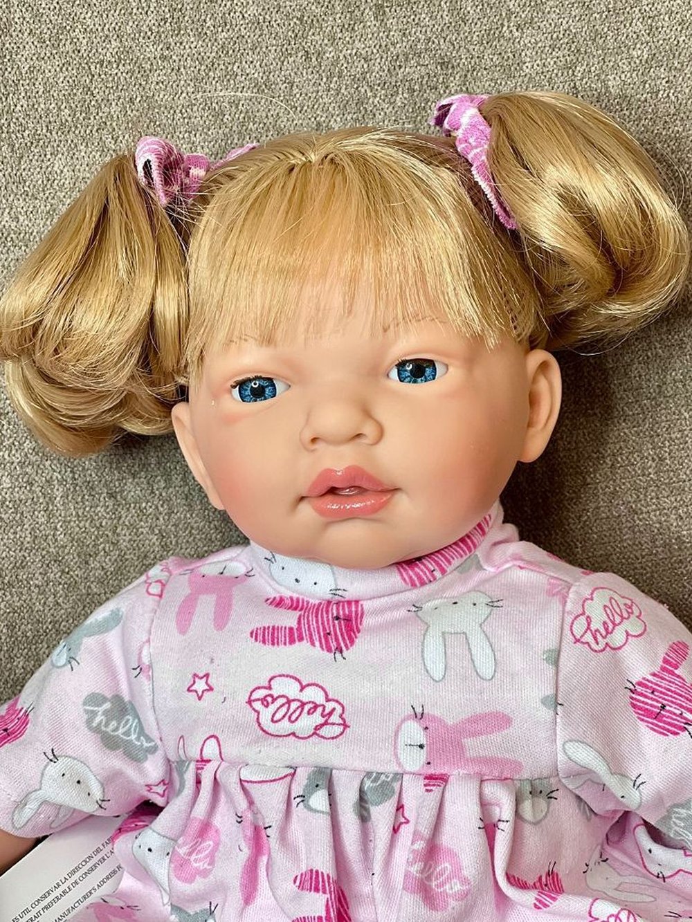 Кукла Nines 40см мягконабивная в пакете (N1620K)