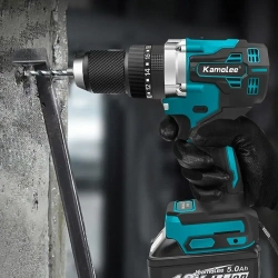 Kamolee Tool 650 Нм, 13 Мм,Аккумуляторная Бесщеточная Электрическая Ударная Дрель Для Бетона , Может Сверлить Лед , Стали И Древесины