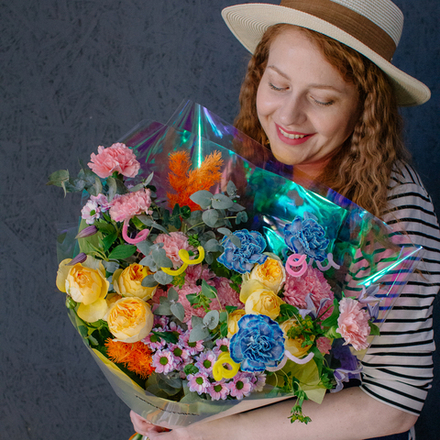 156. Милый забавный дофаминовый букет