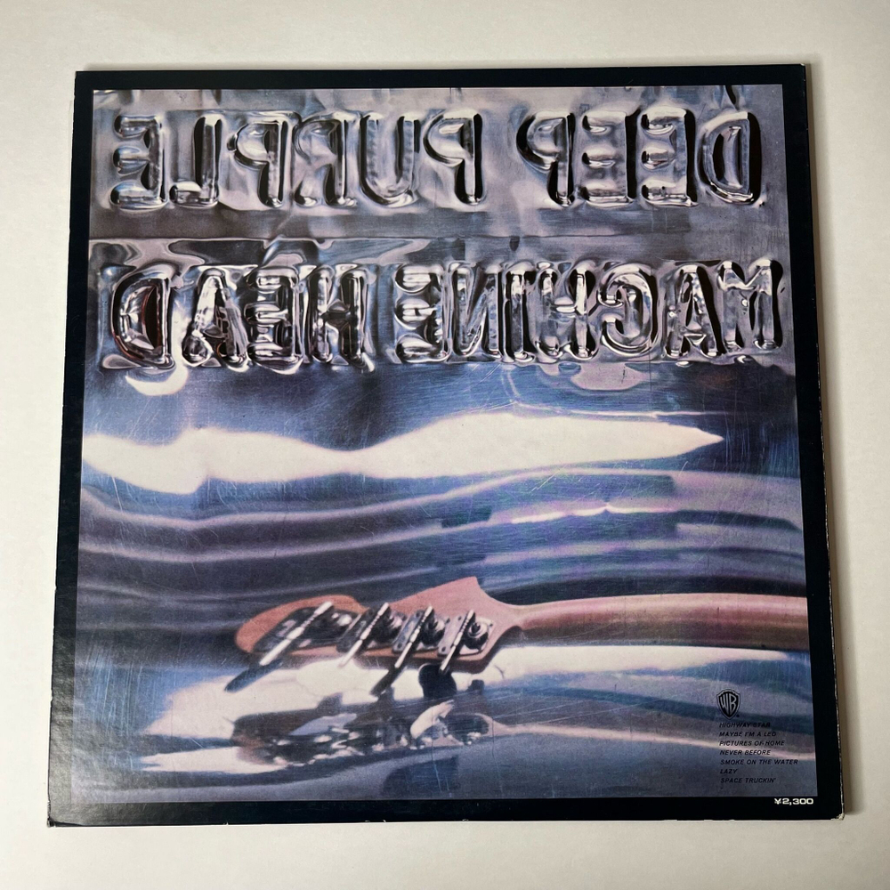 Винтажная виниловая пластинка LP Deep Purple Machine Head (Japan 1974) (Obi) Smoke On The Water