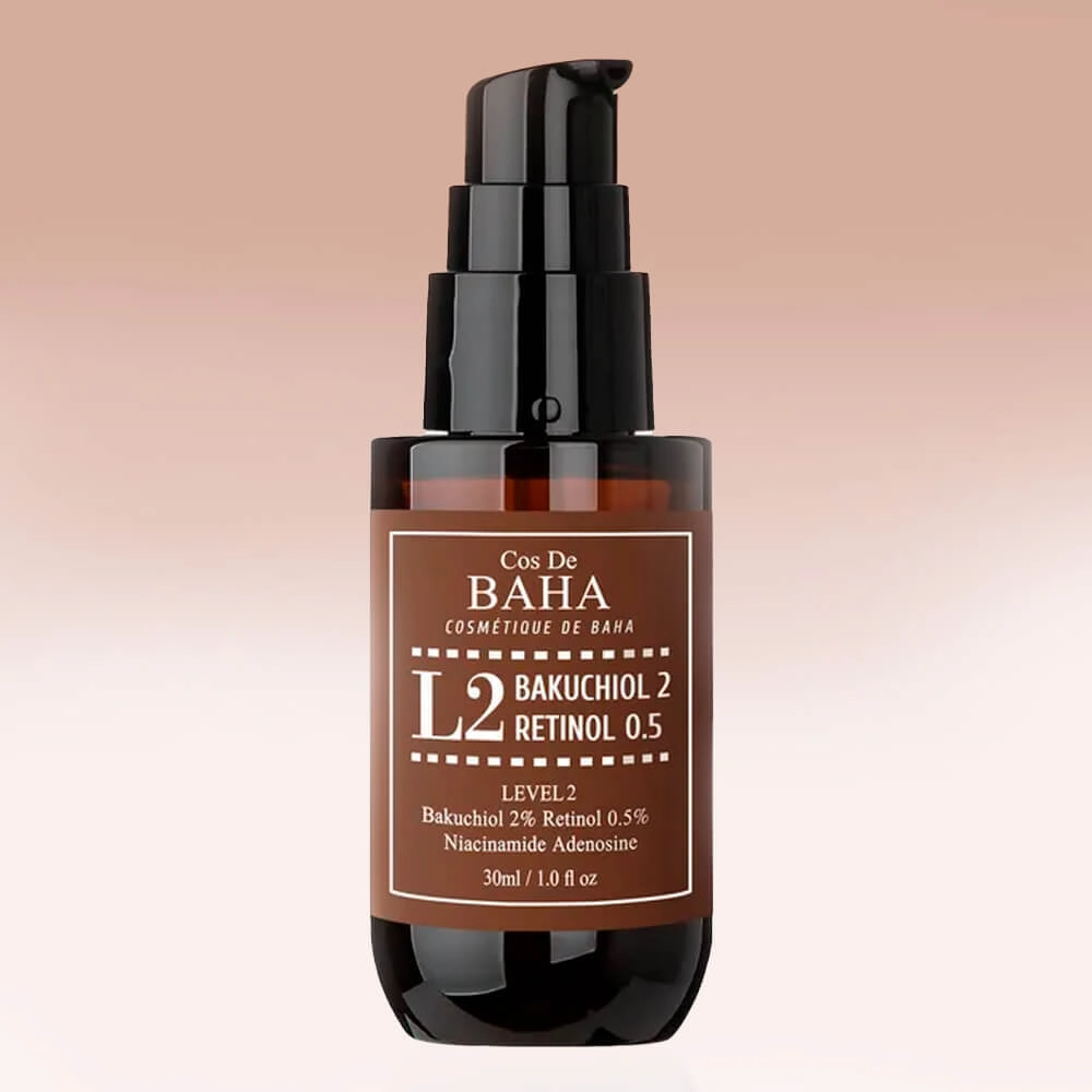 Сыворотка для лица Cos De Baha L2 Bakuchiol & Retinol Serum 30 мл