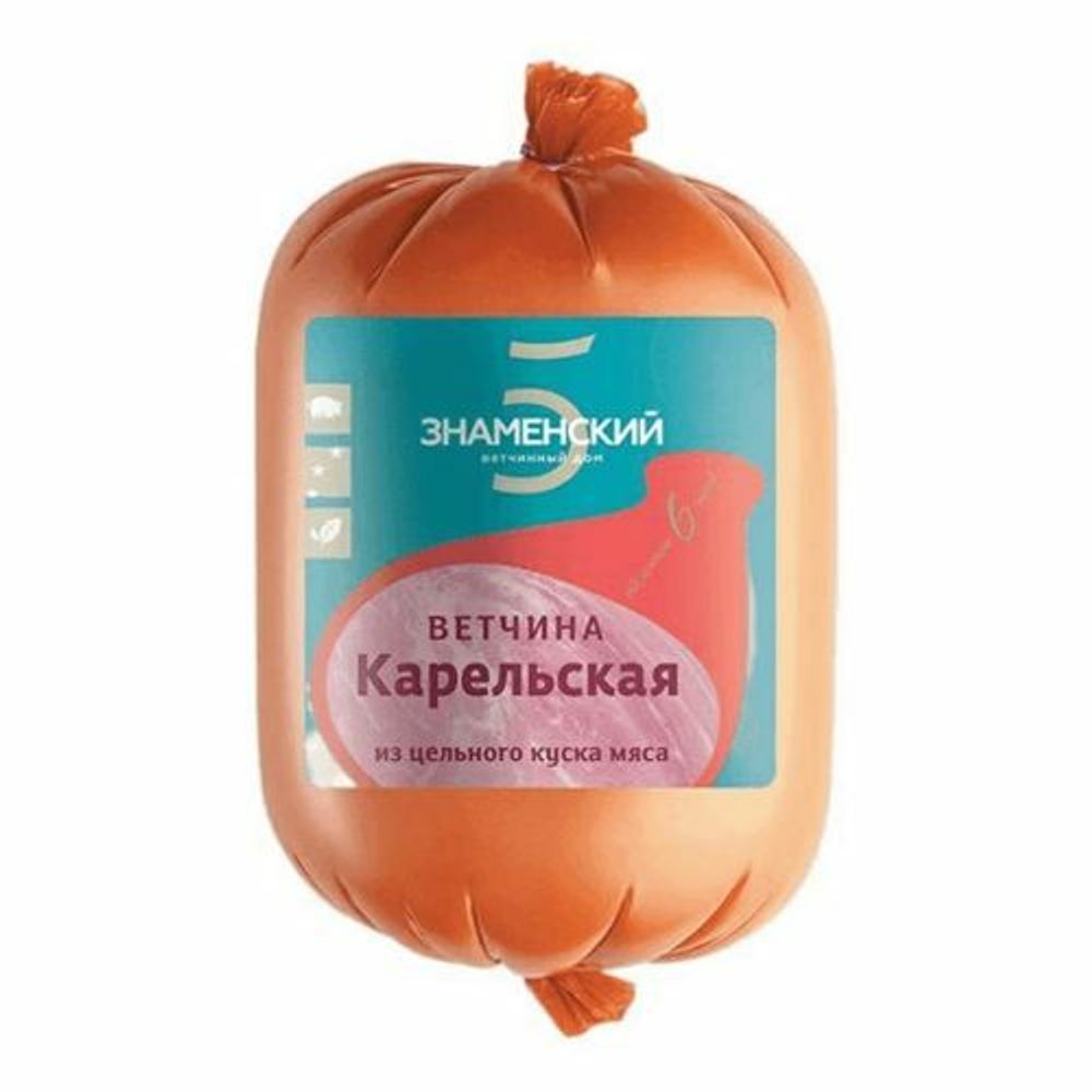 Ветчина Карельская вар. 400г Знаменский