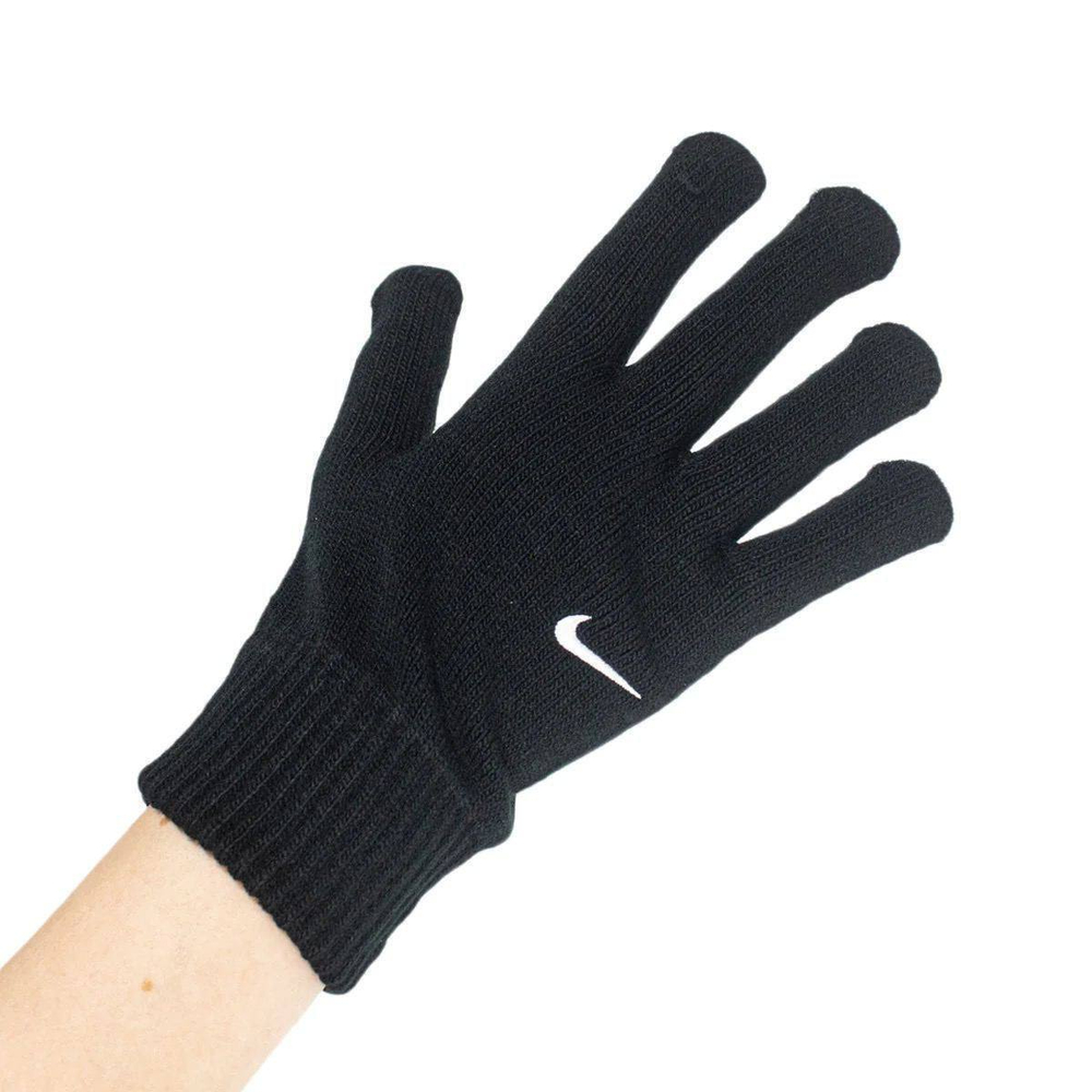 Перчатки Nike Swoosh Knit Winter Black