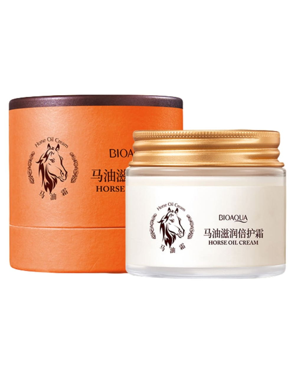Крем для лица, рук и тела с лошадиным маслом, 70г