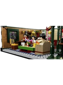 Конструктор Центральный парк кафе Друзей 1228 деталей 12107