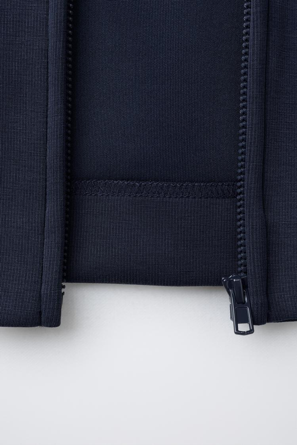 ZARA ХУДИ С РЕЛЬЕФНОЙ НАДПИСЬЮ, СИНИЙ