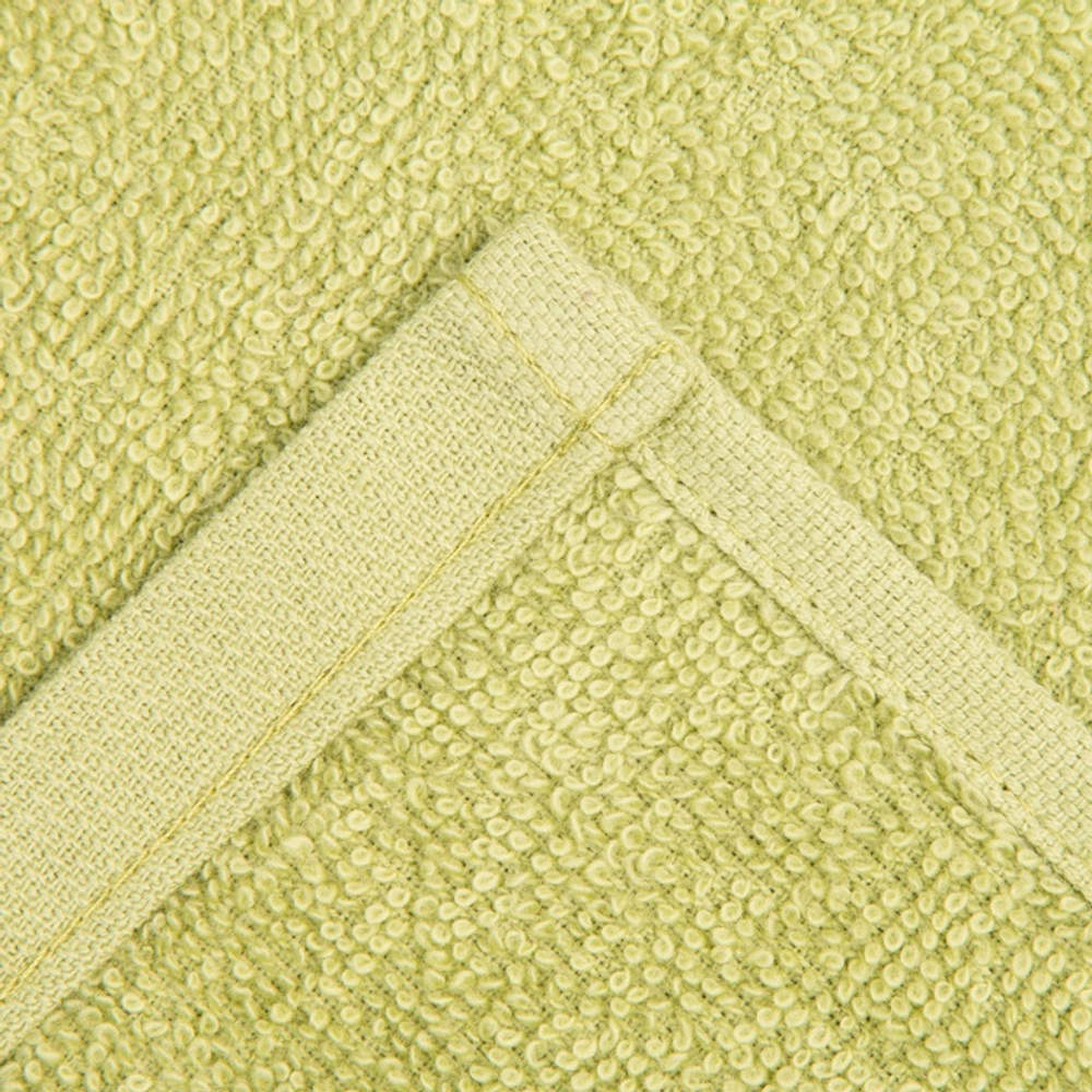 Набор махровых полотенец «Здесь живет счастье» 30×30 см - 3 шт.