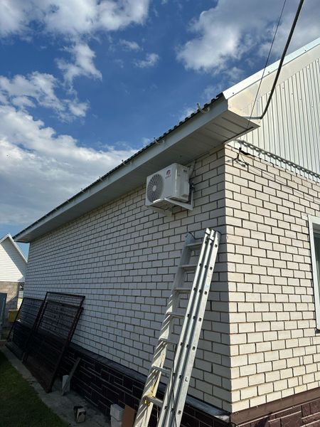 Установили сплит-систему Gree PULAR GWH09AGAXA-K3NNA1A в частном доме