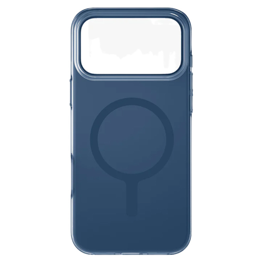 Uniq для iPhone 17 Pro Max чехол Clario Royal Blue (MagSafe)